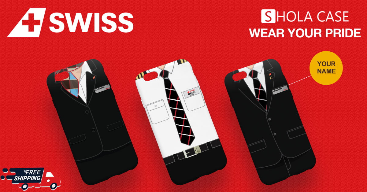 swiss-air-personalized-cabin-crew-phone-case