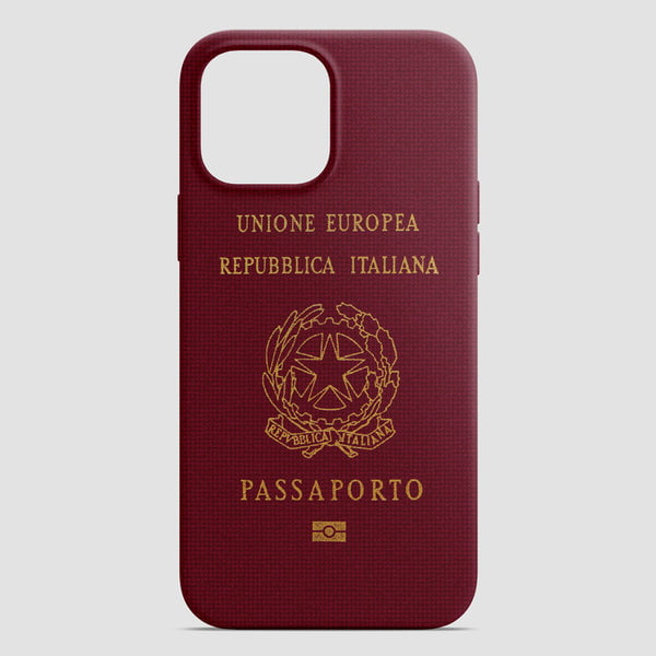 Souvenirs De Voyage Passport Case - Italian Map - 7321 DESIGN